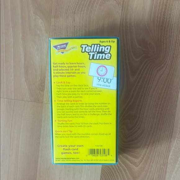 Telling Time Flash Cards - Picture 2 of 8